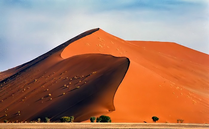 Die wohl bekannteste Düne in Afrika