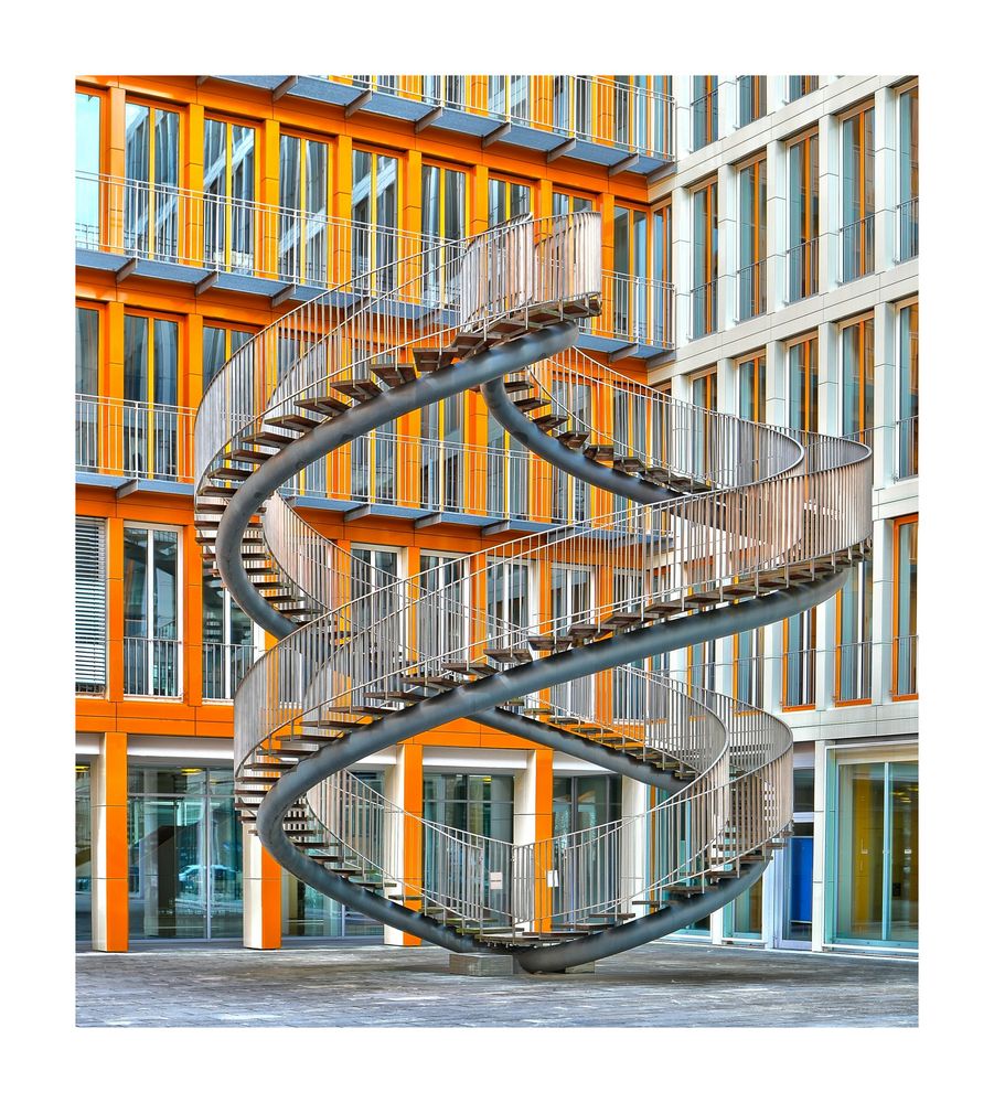 Die wohl coolste Treppe Münchens :-)