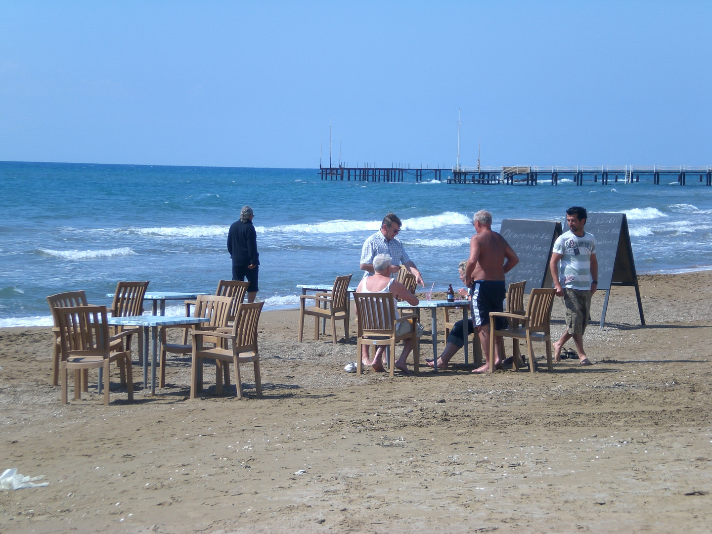 Die wohl kleinste Strandbar