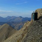 Die wohl luftigste Toilette in den Schweizer Alpen....