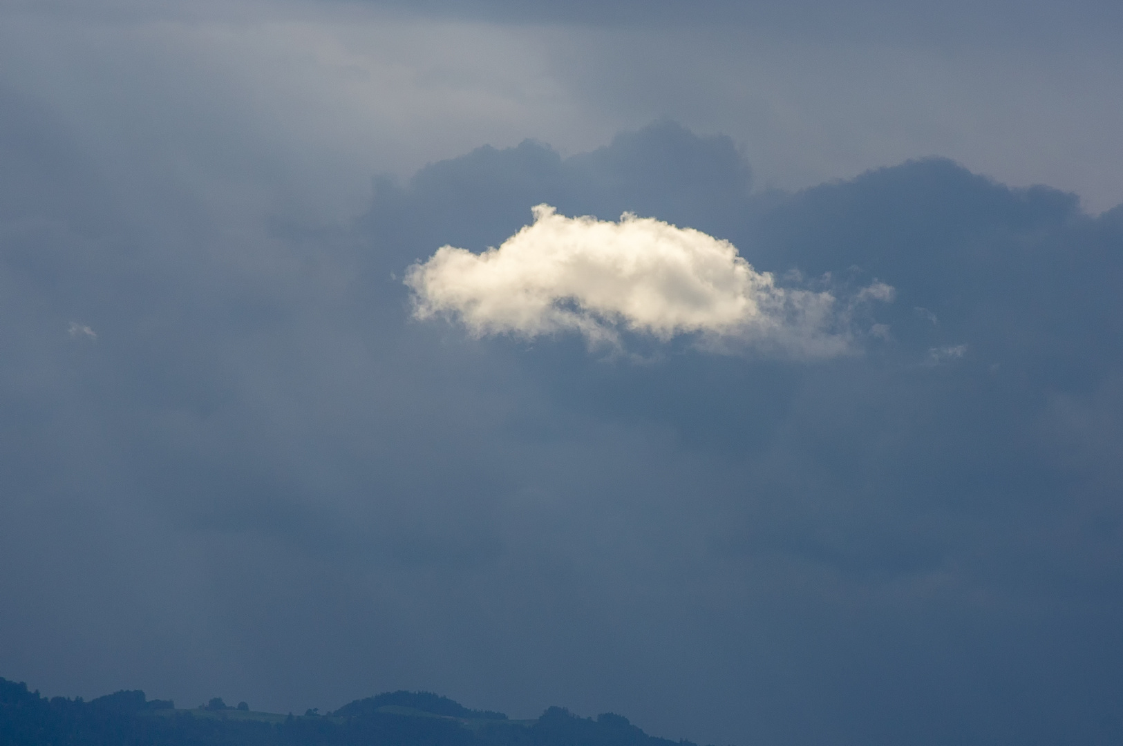 Die Wolke im Licht