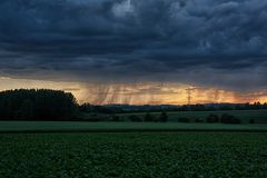 Die Wolke mußte mal...