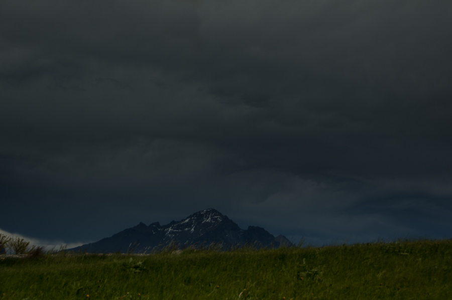 Die Wolke verzieht sich...