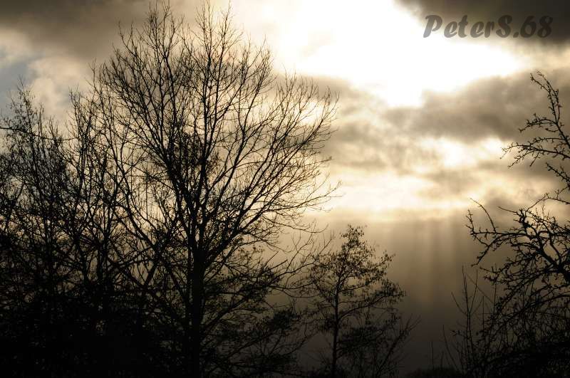 Die Wolken brechen auf