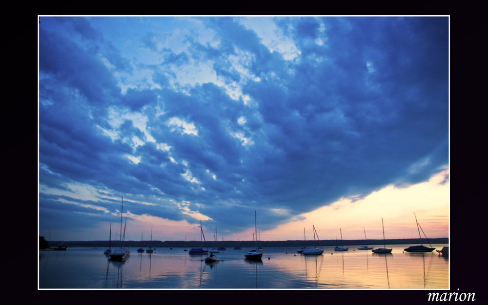 die wolken gehen