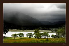 Die Wolken hängen tief