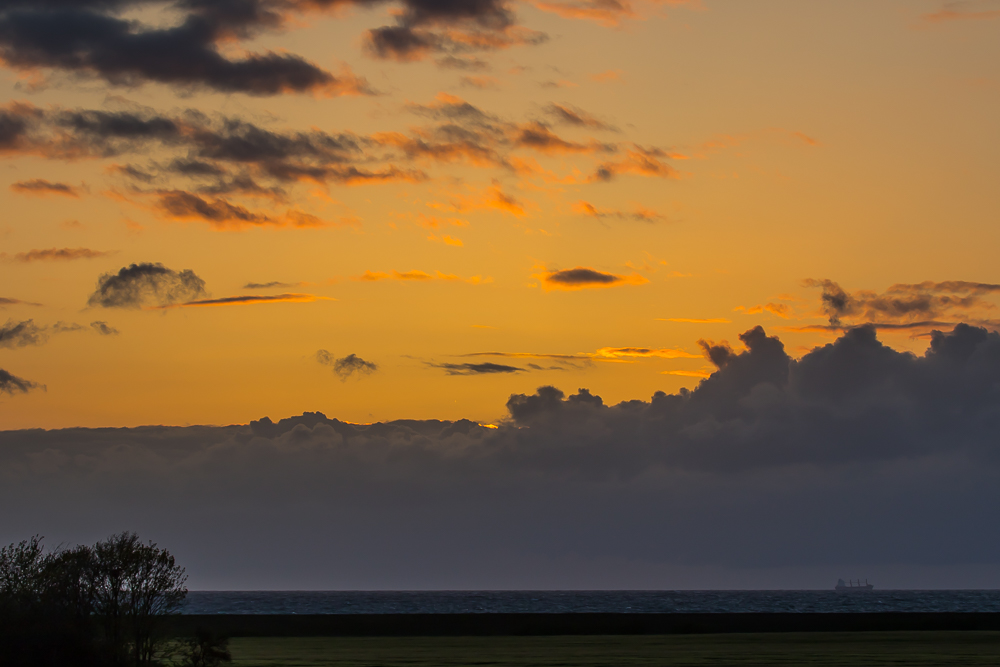 die Wolken hängen zu tief...