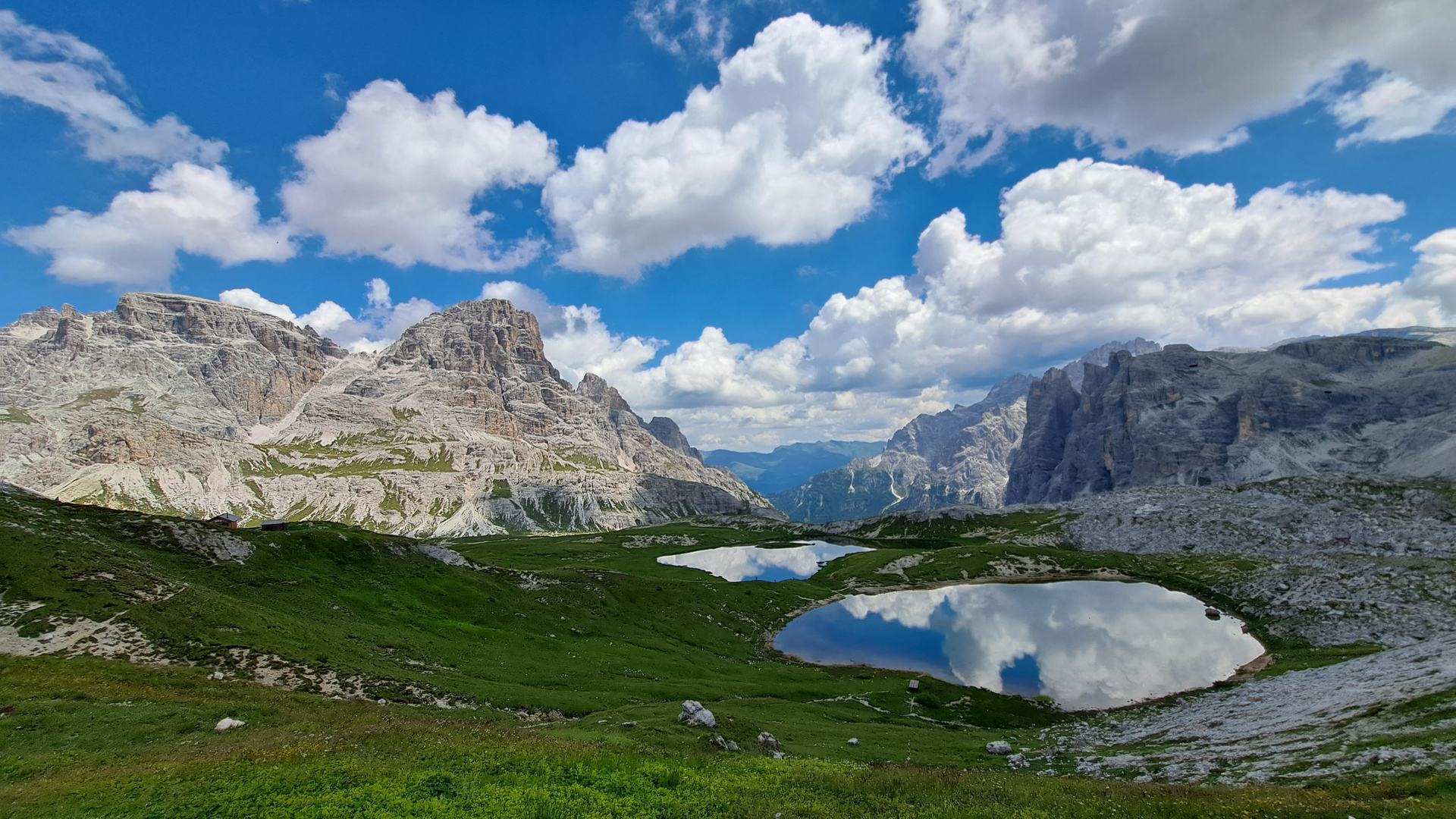 Die Wolken in den Bödenseen...