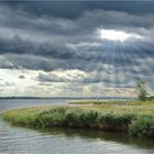 ...die Wolken lassen der Sonne nur wenig Platz.