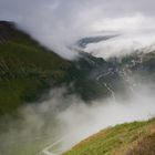 Die Wolken lassen einen Blick zu