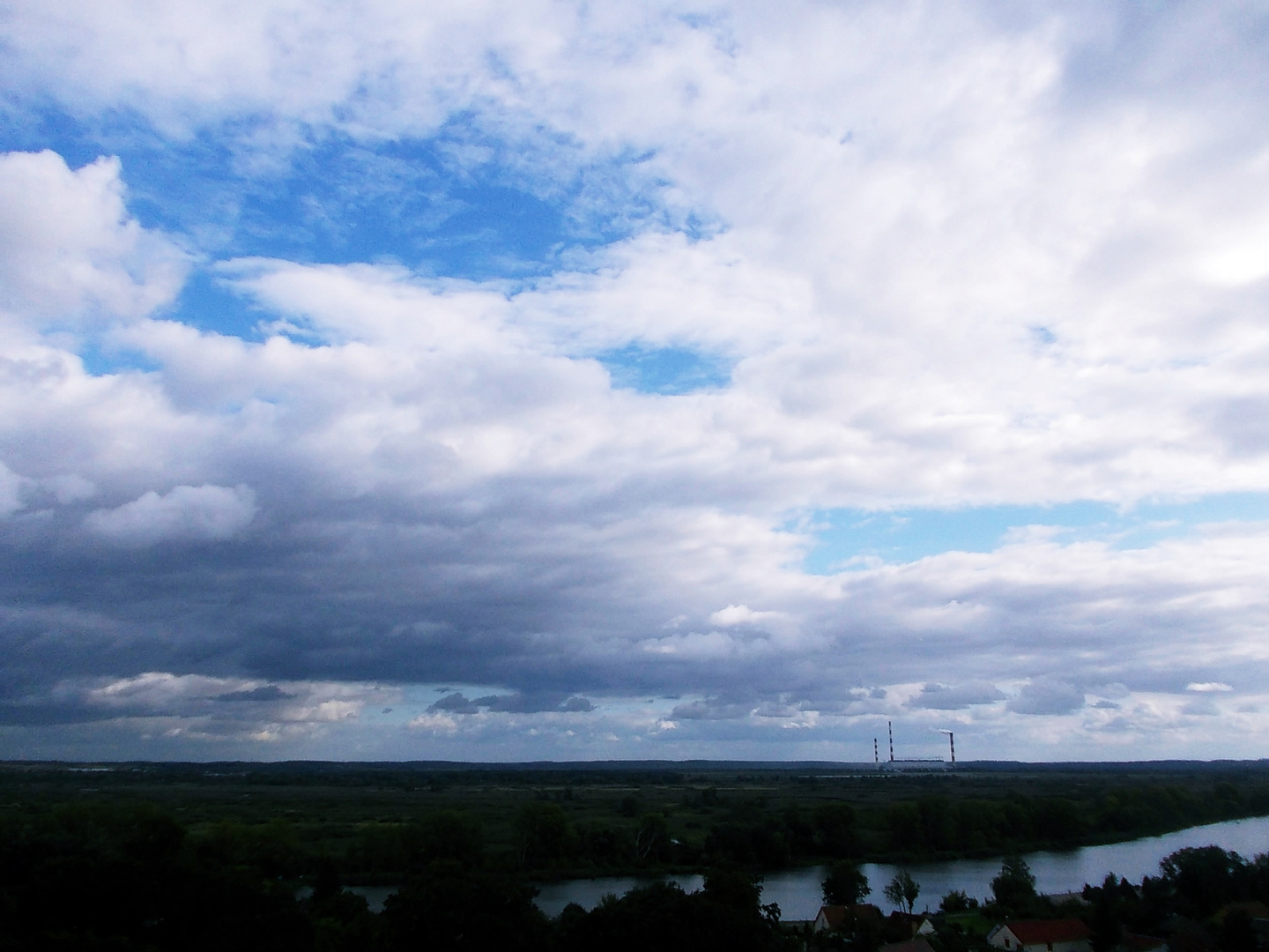 die wolken sind zum greifen nah ;)