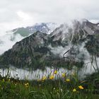 Die Wolken stiegen auf am Fellhorn