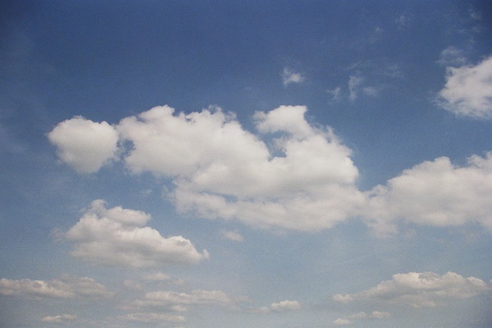 Die Wolken über Dithmarschen