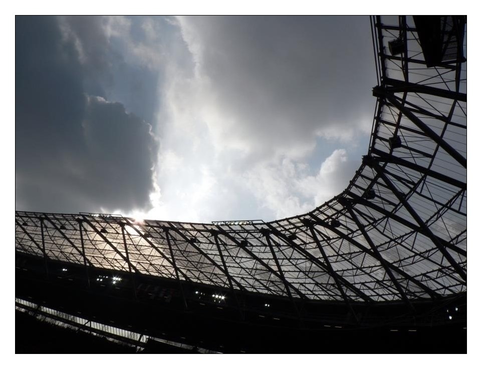 die Wolken verziehen sich