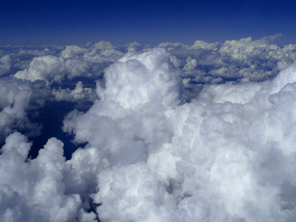 Die Wolken werden größer