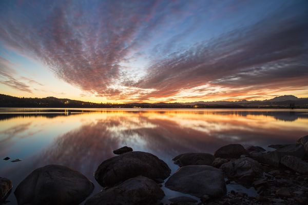 Die Wolken ziehen vorbei ... - Scorrono le nubi ...