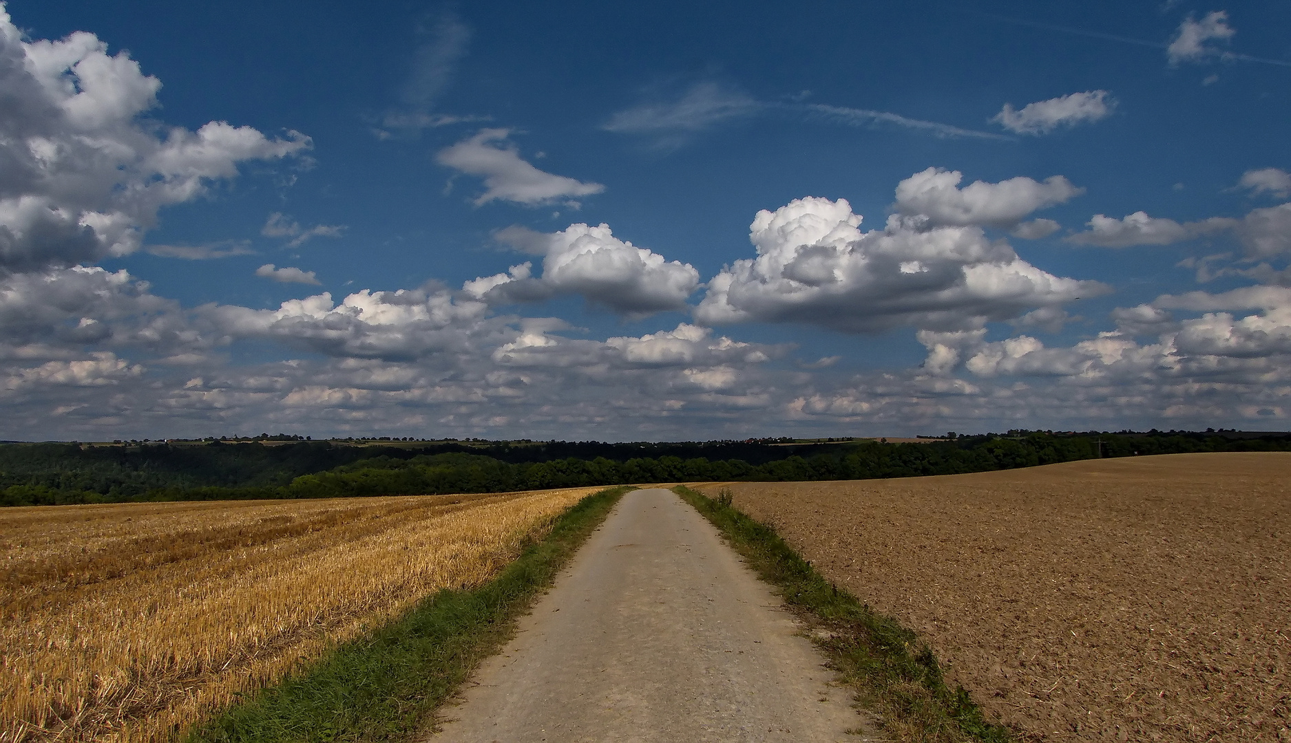 Die Wolken ziehen weiter.....