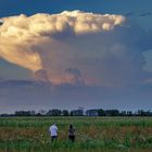 Die Wolkenbeobachterin und der Wolkenbeobachterin-Beobachter