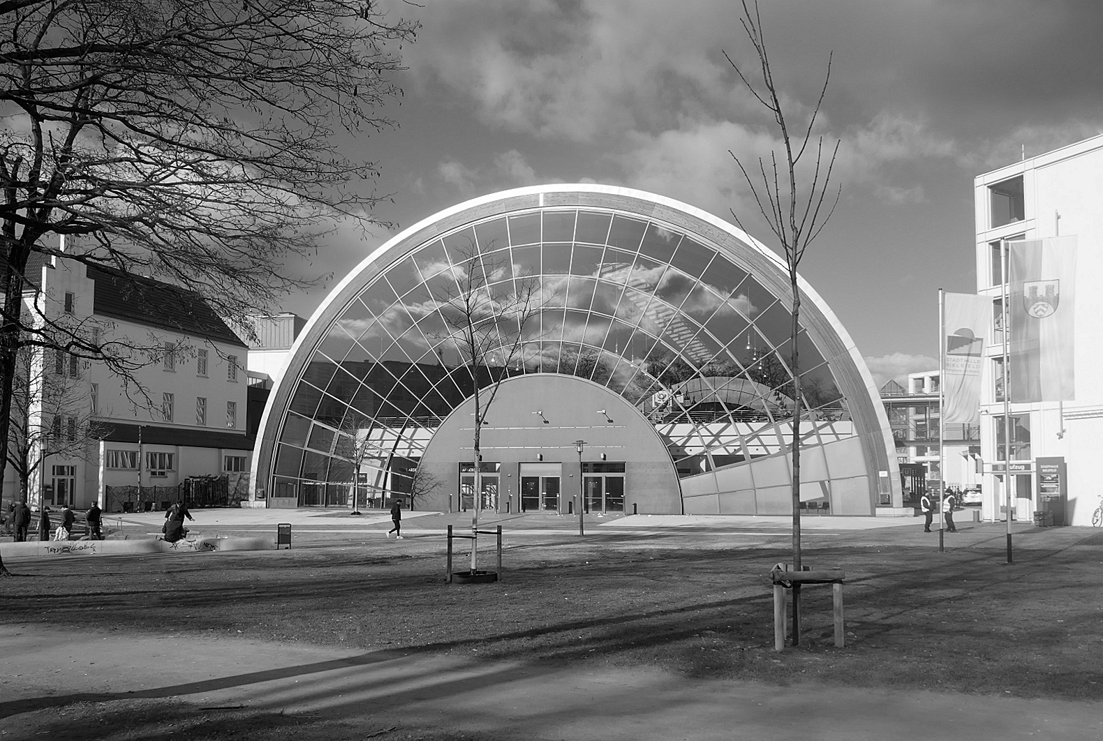 die Wolkenfängerhalle...