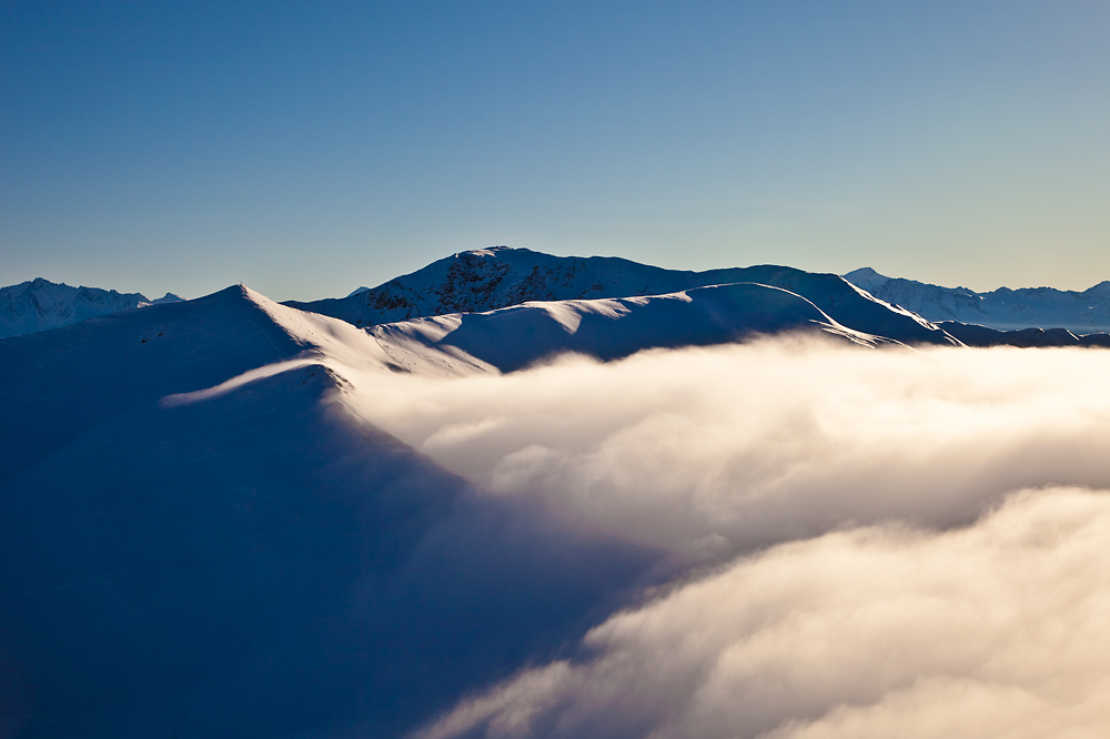 Die Wolkenflut schwappt herein