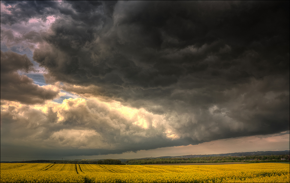 Die " Wolkenwand "