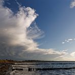 Die Wolkenwand...