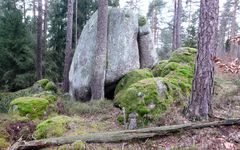 Die Wollsackverwitterung von Granit zum "Kieferboden" in der Oberpfalz