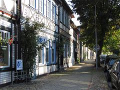 Die Wollweberstraße in Salzwedel