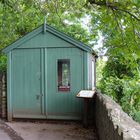 Die " writing shed" des  Schriftstellers Dylan Thomas ...