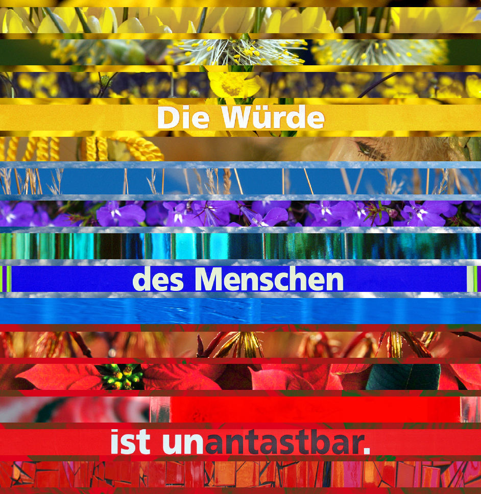 Die Würde ...