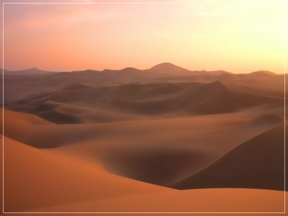Die Wüste in Peru