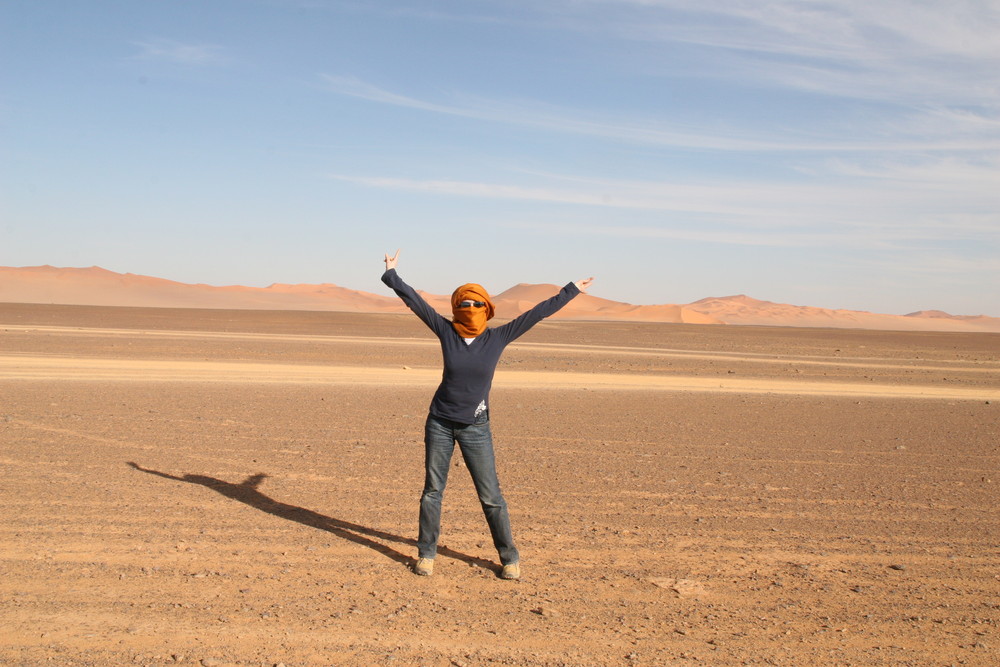Die Wüste ist grandios!!