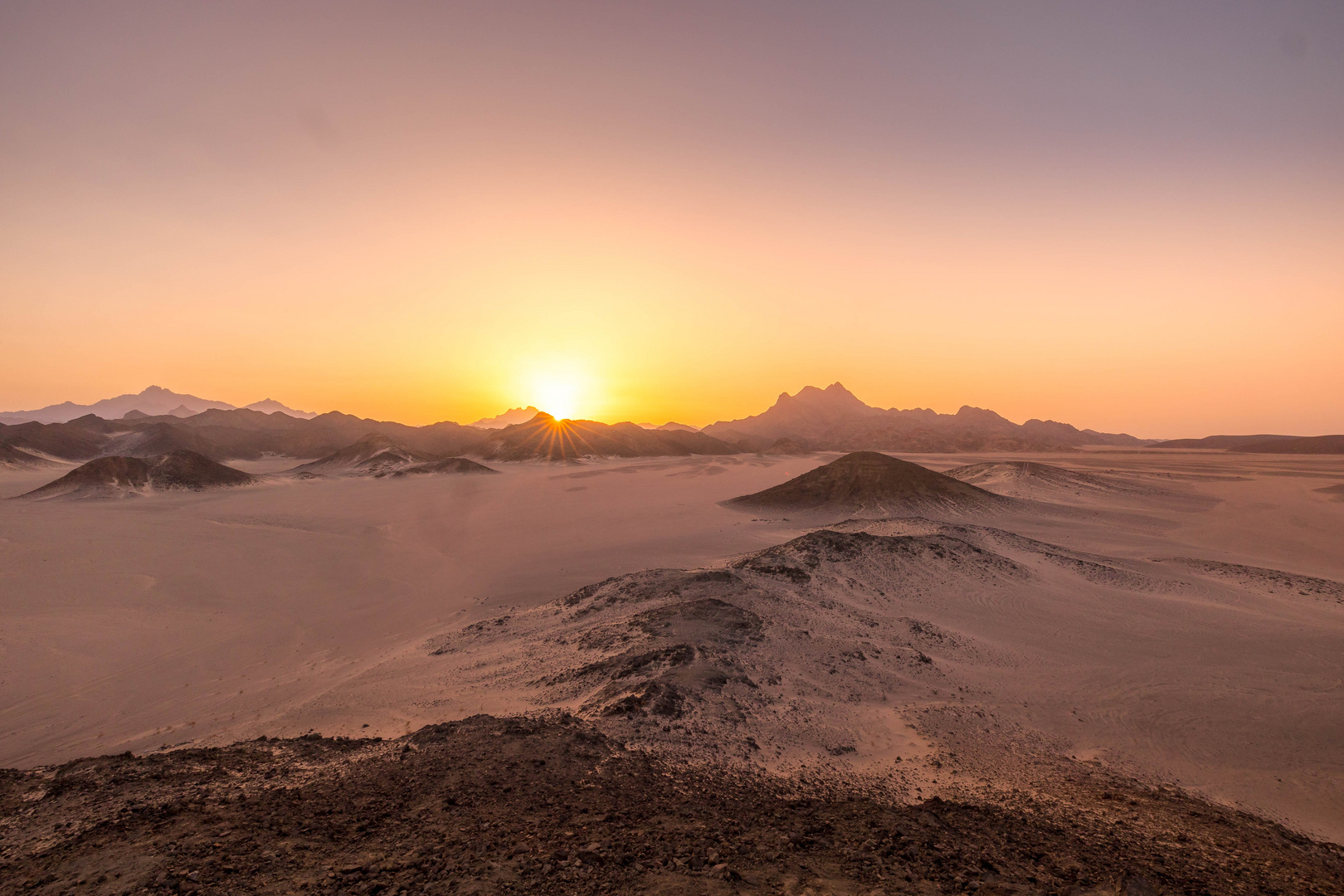 Die Wüste von Hurghada 