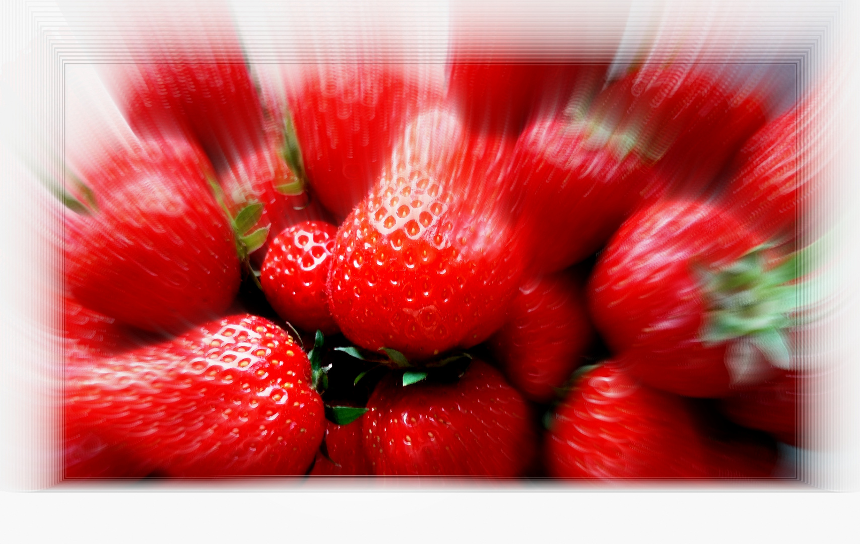 Die wunderschöne Erdbeerzeit ....