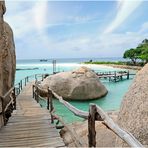 Die wunderschöne Insel Kho Nangyuan in Thailand