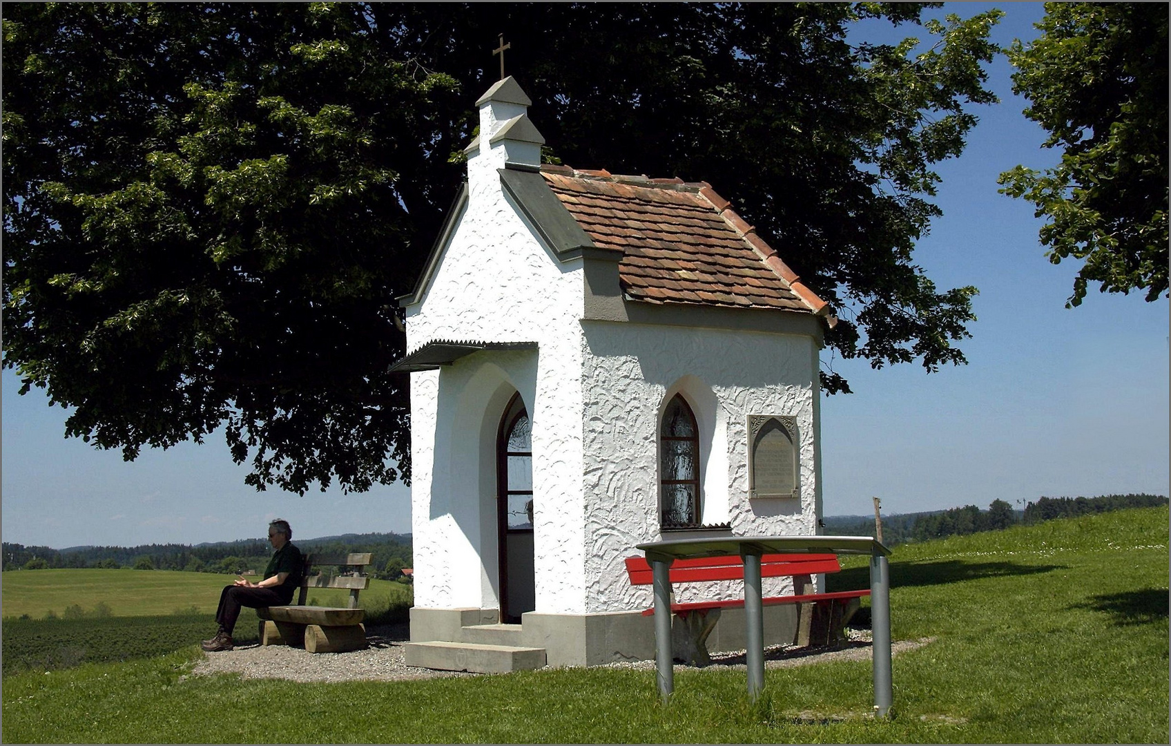 Die wunderschöne Marienkapelle...