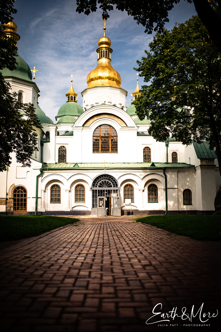 Die wunderschöne Sophien-Kathedrale in Kiew