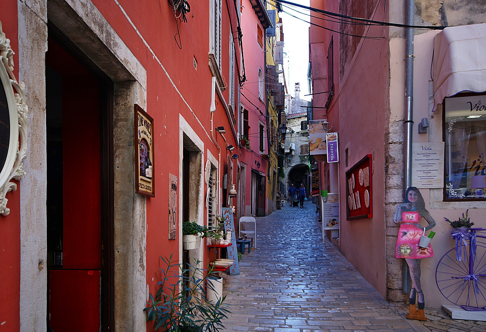 Die wunderschönen Gassen von Rovinj