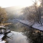 Die Wupper im Winter