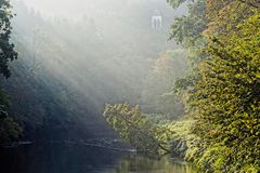 Die Wupper mit Diederichstempel