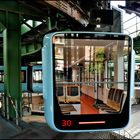 Die Wuppertaler Schwebebahn ...