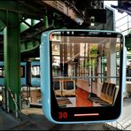 Die Wuppertaler Schwebebahn ...