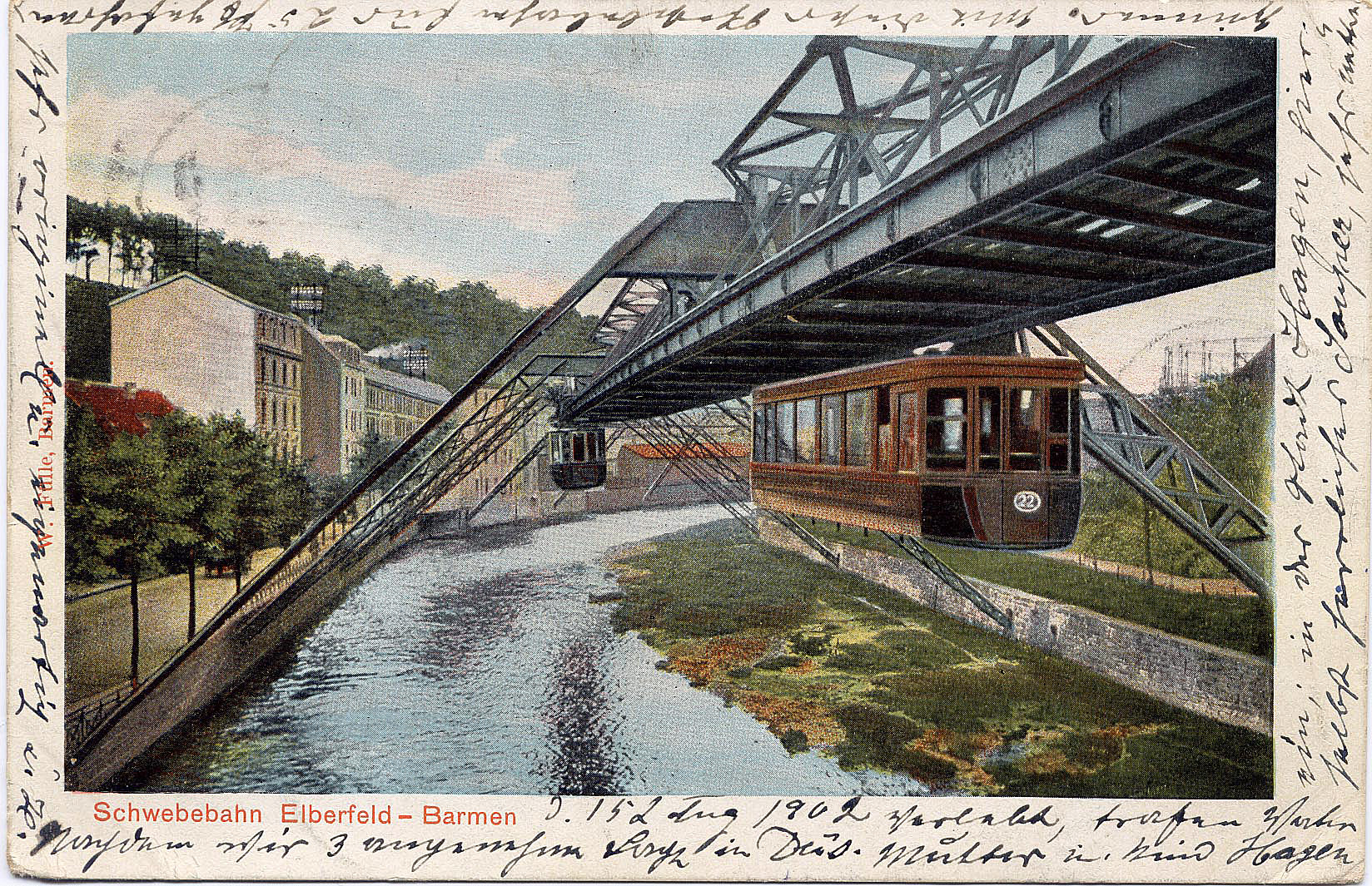 Die Wuppertaler Schwebebahn