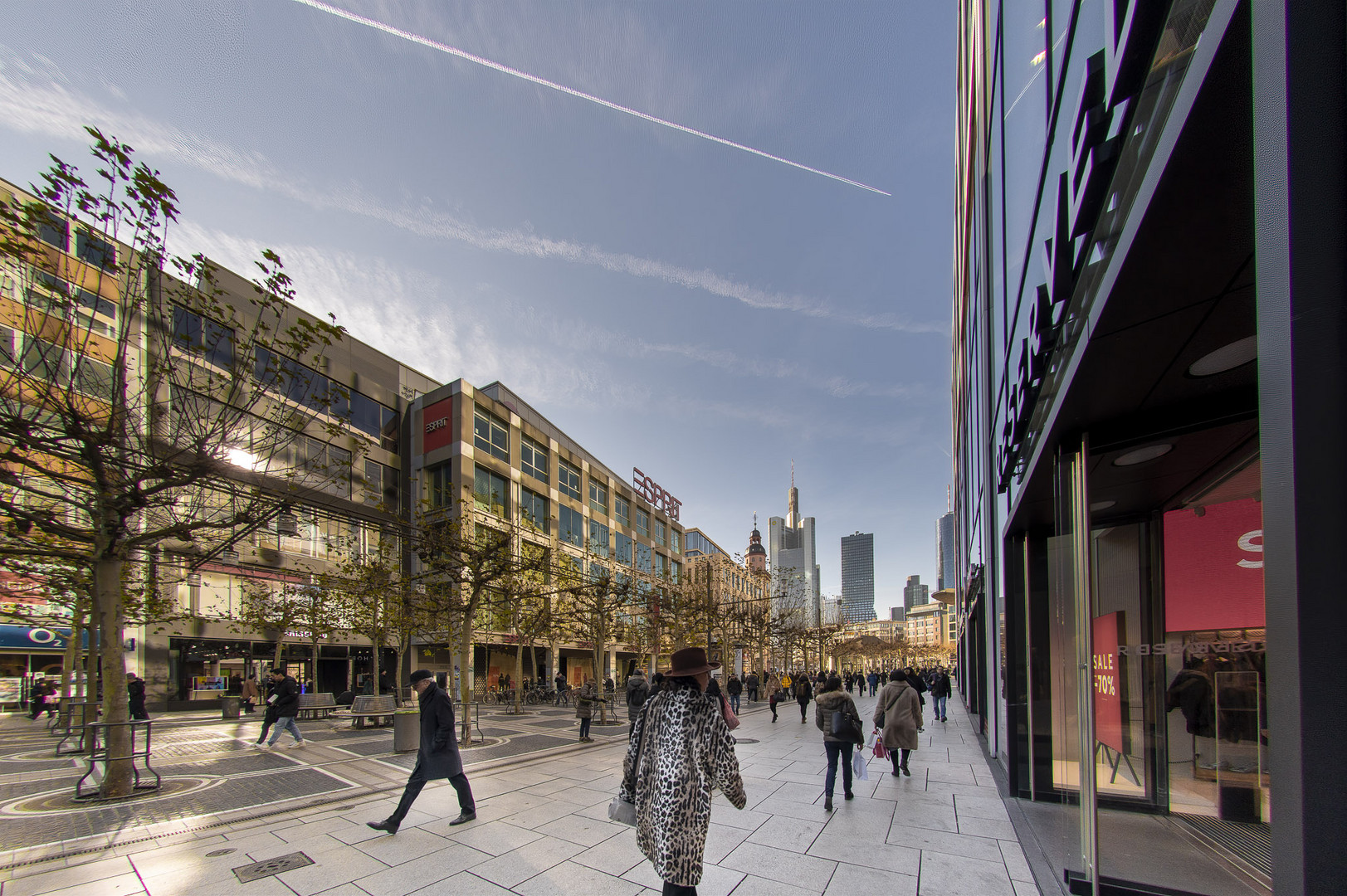 Die Zeil in Frankfurt am Main