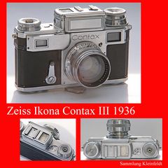 Die ZEISS IKON Contax III