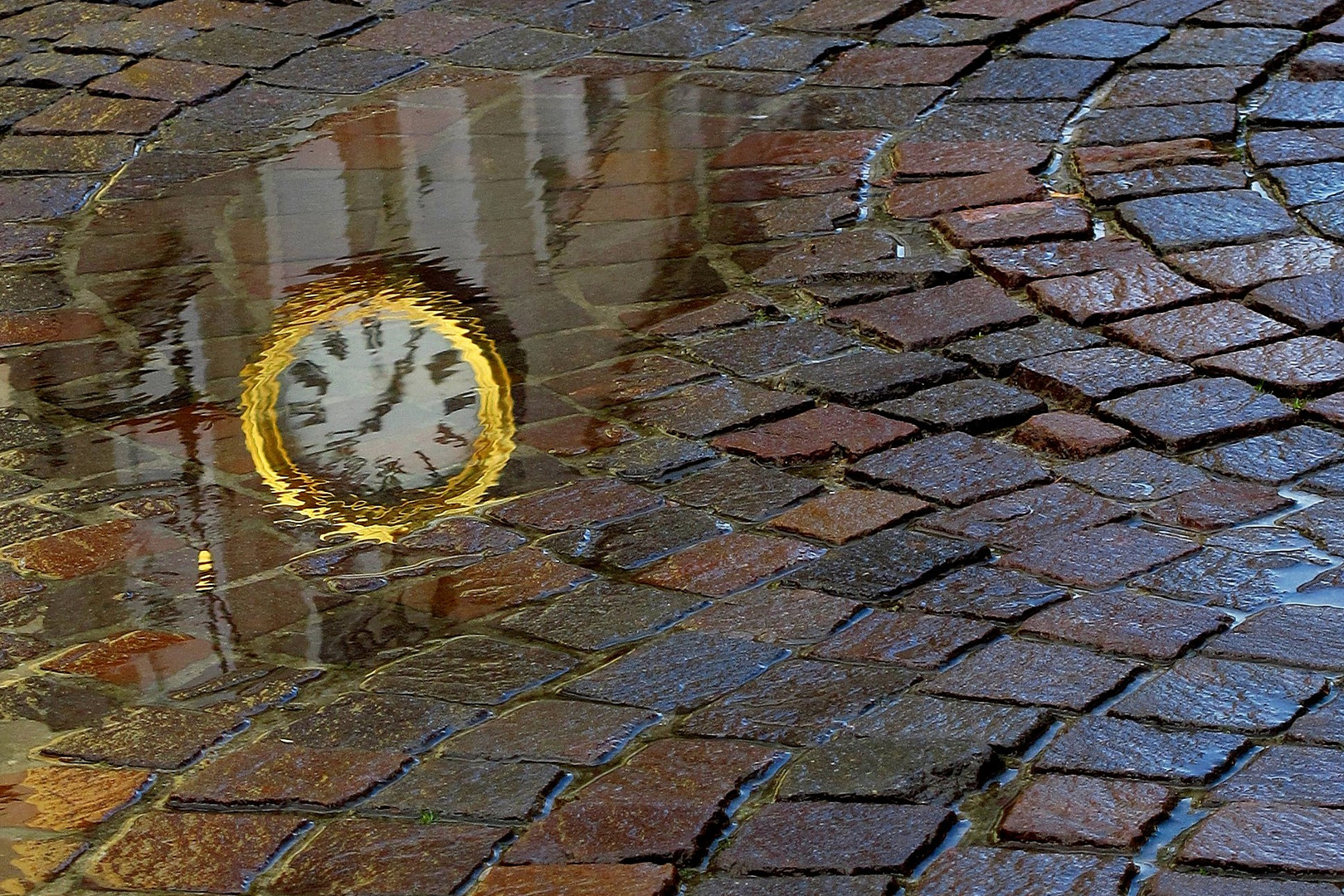 Die Zeit schwimmt