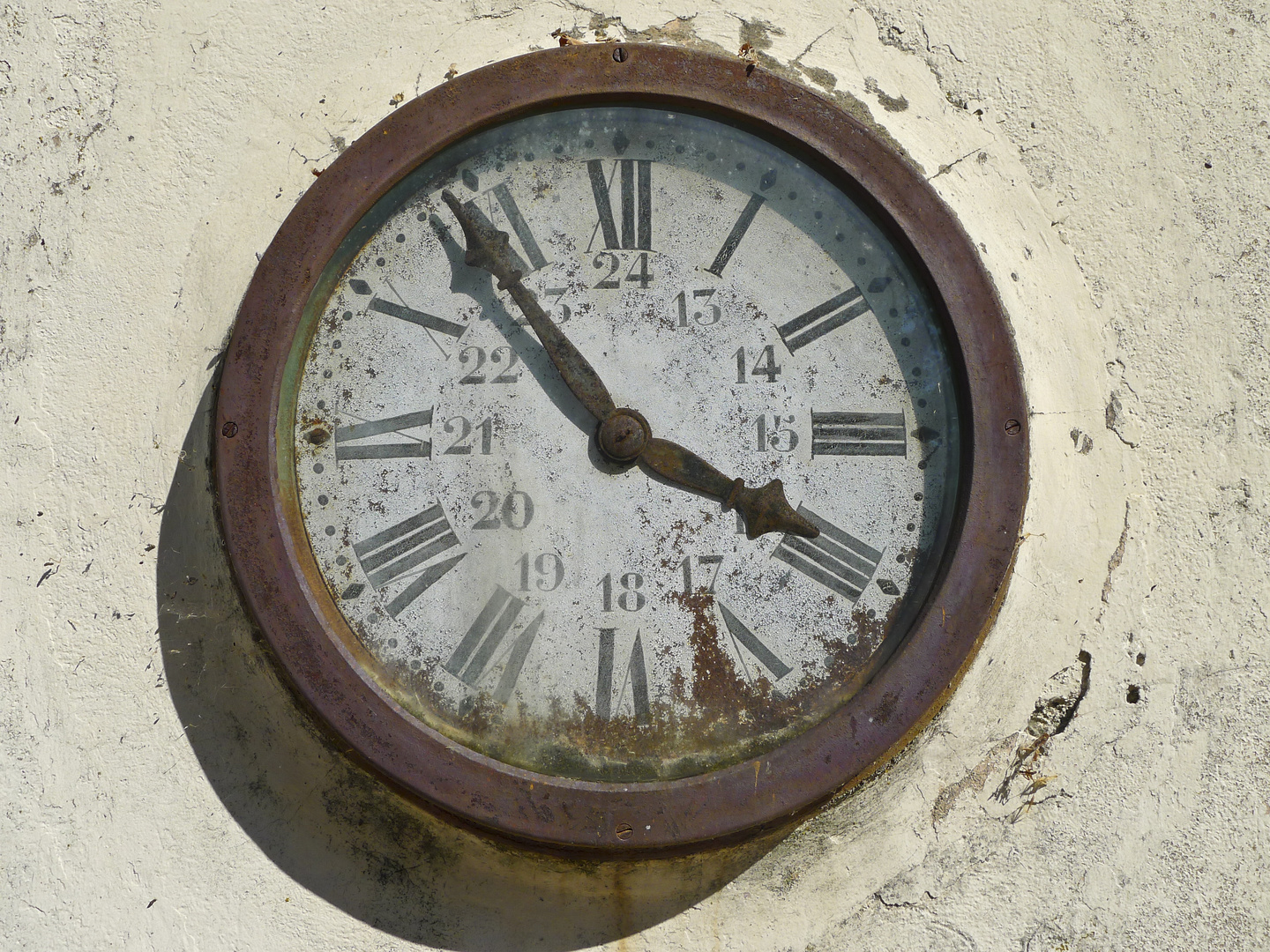 Die Zeit steht am alten Bahnhof