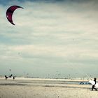 Die Zeit verläuft im treibenden Wind