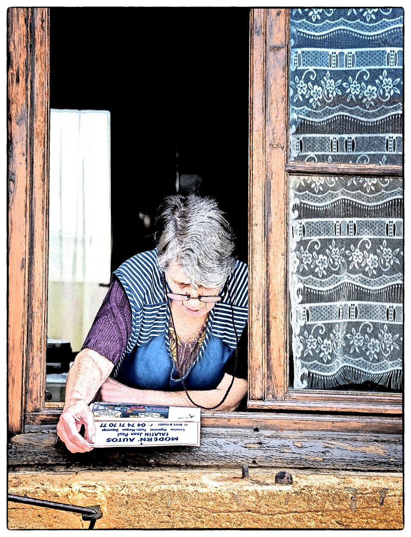 Die Zeitungsleserin - La lectrice de journal