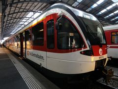 Die Zentralbahn im Bahnhof Luzern